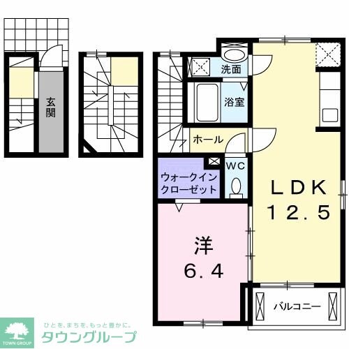 メヌエットの物件間取画像