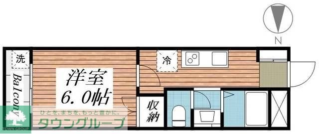 SKハイツの物件間取画像