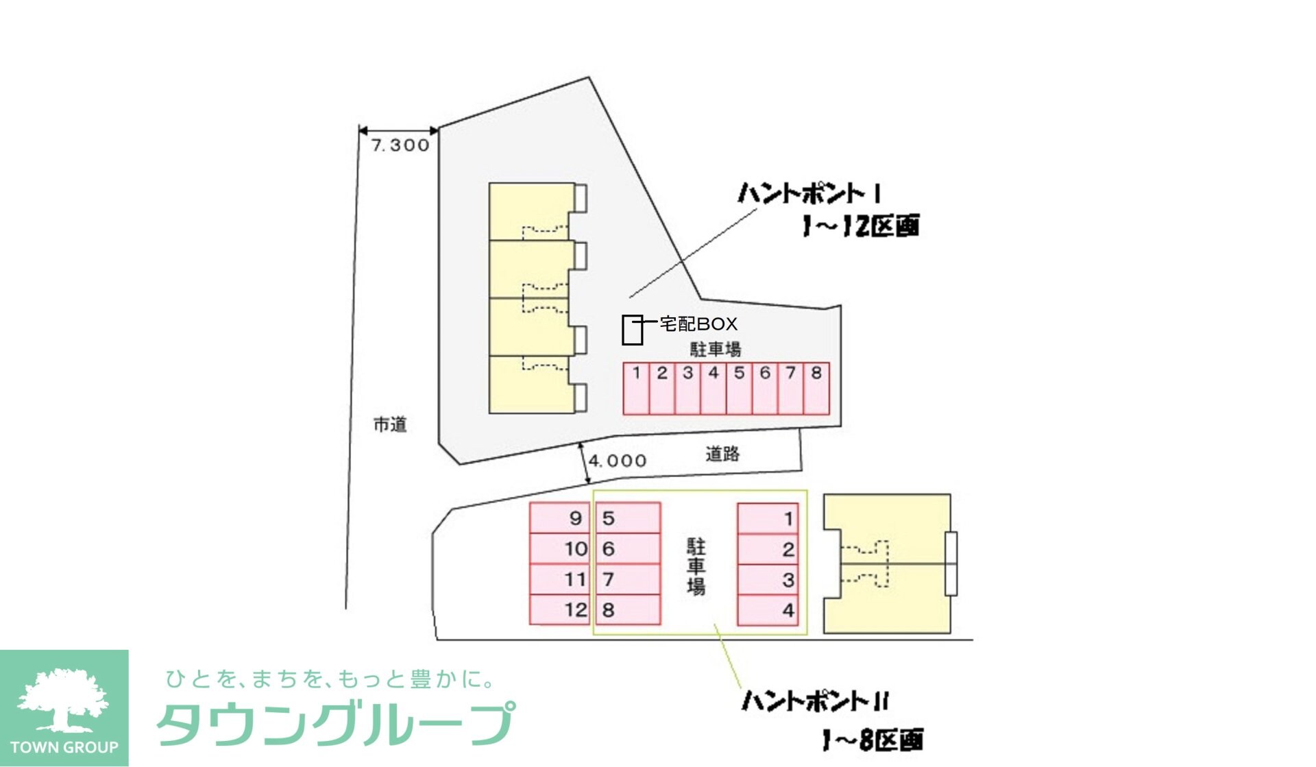 ハント・ポントIの物件内観写真