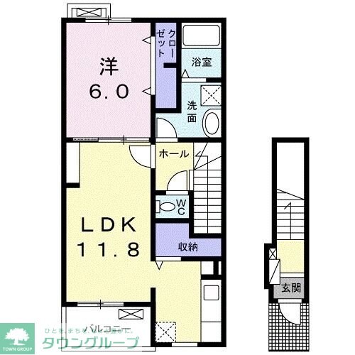ストーリアIの物件間取画像