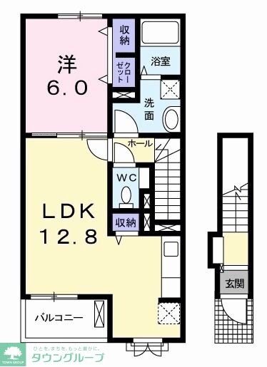 サン・カブラキの物件間取画像