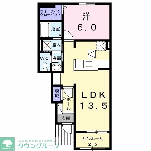 フランの物件間取画像