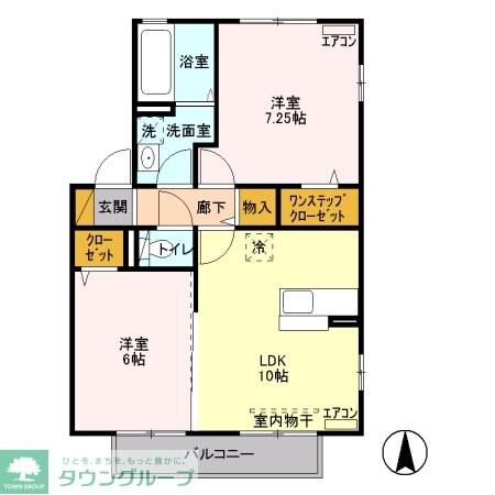 パークシャトーの物件間取画像