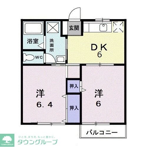 さざんかIの物件間取画像