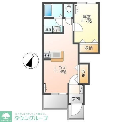 エルシオンの物件間取画像