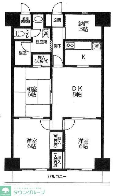 ダイアナマンション熊谷の物件間取画像