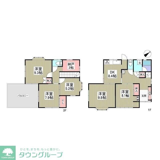 リブレス久保島戸建の物件間取画像