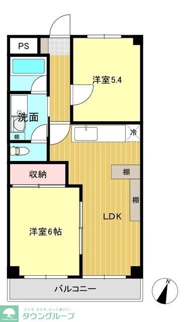 ロハス星川の物件間取画像