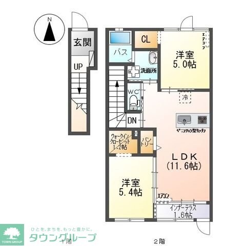 グランデイズの物件間取画像