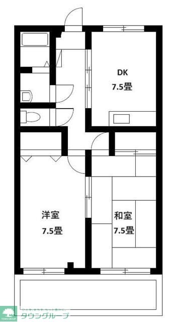 THパレロワイヤルの物件間取画像