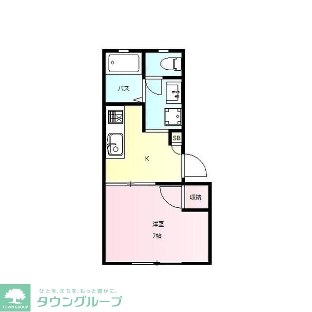 コスモコーポの物件間取画像