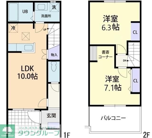 アンナプルナの物件間取画像
