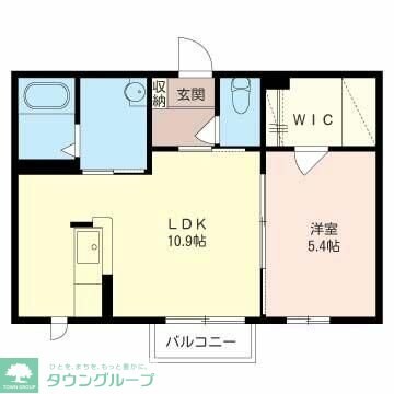 フィオAの物件間取画像