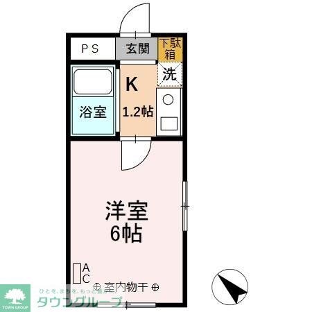ベルメゾン土屋の物件間取画像