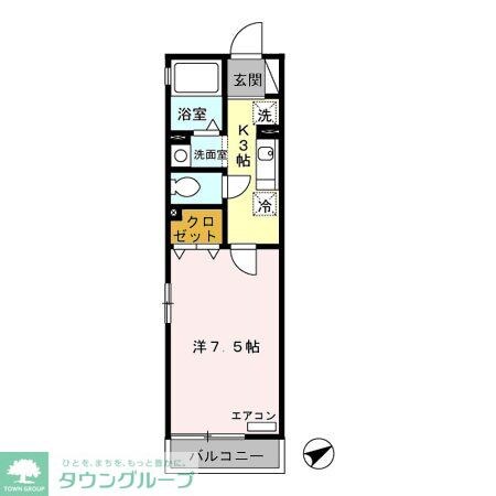 プランドールの物件間取画像