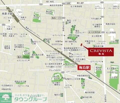 クレヴィスタ梅島の物件内観写真