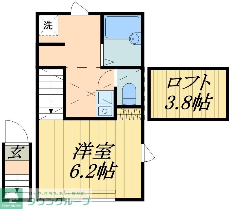 ルアナの物件間取画像