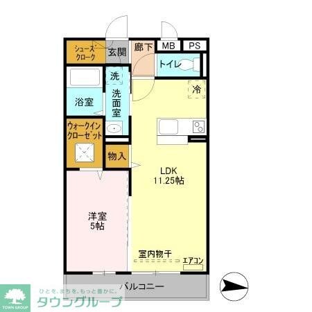 アルバトロスの物件間取画像