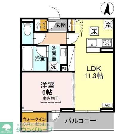 fortuna duoの物件間取画像