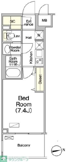 ソライエアイル草加の物件間取画像