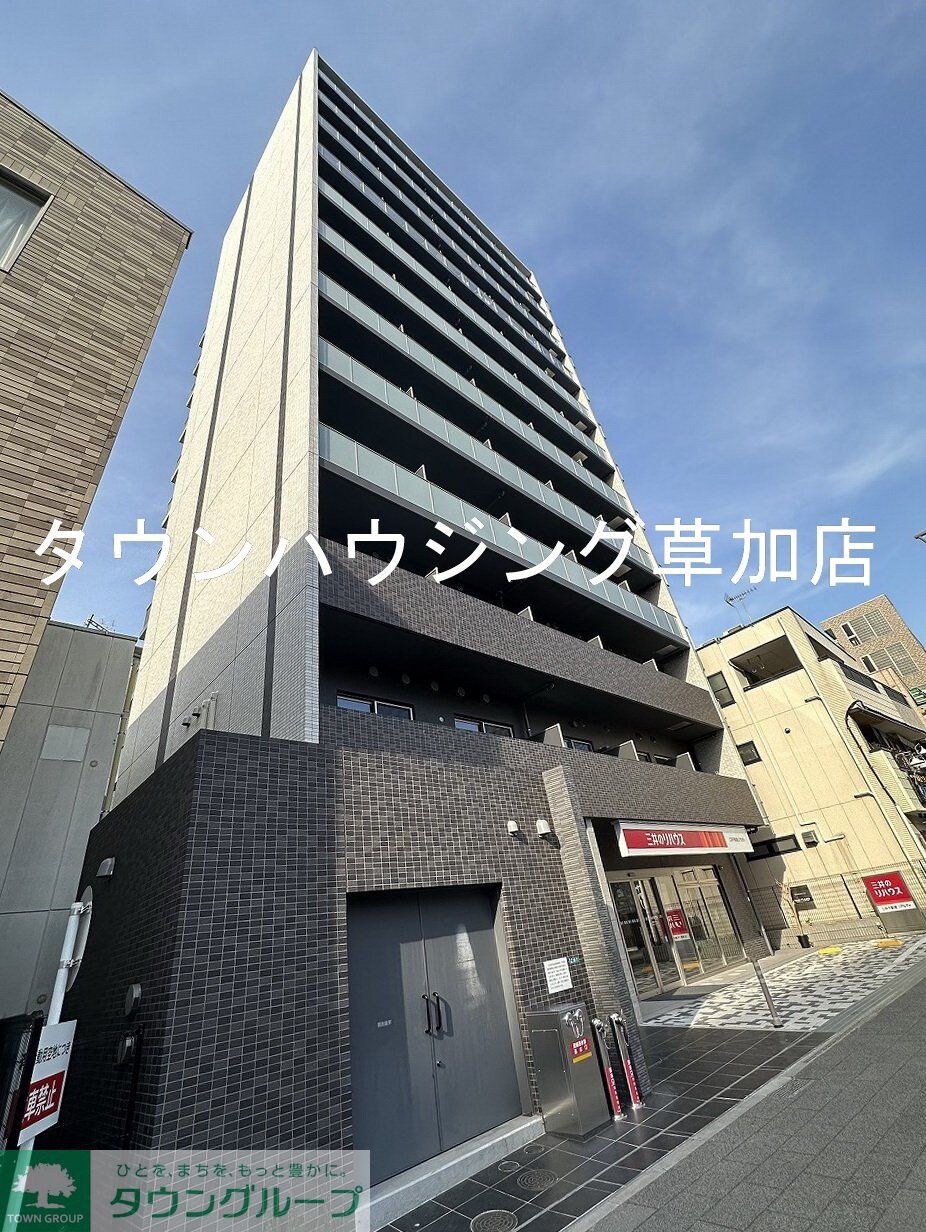 ソライエアイル草加の物件外観写真