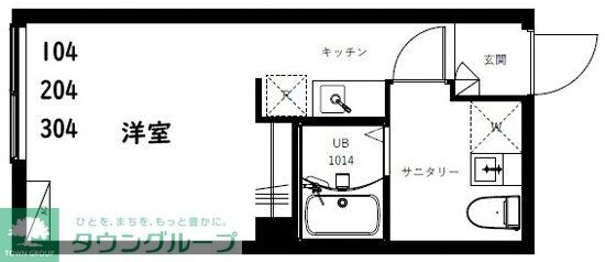 Novel Court 西新井の物件間取画像