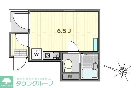 サザンロード高野の物件間取画像
