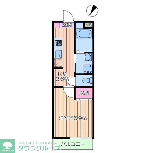 グランリヴィエールの物件間取画像