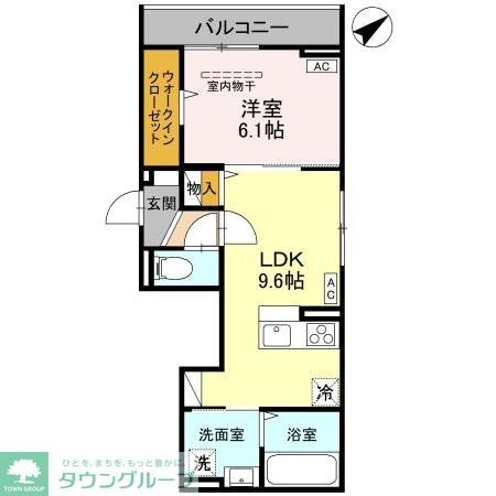 Dアヴァンス東柳田町の物件間取画像
