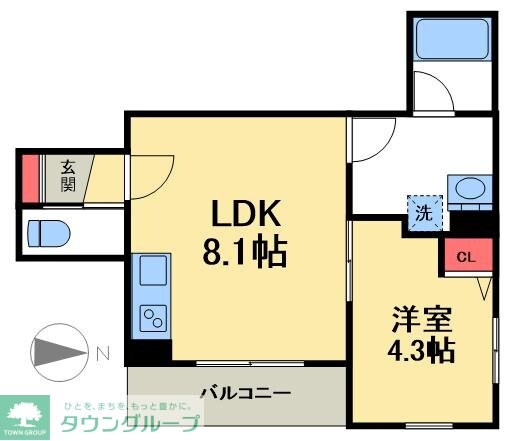 Kastanienbaum(カスタニエンバウム)の物件間取画像