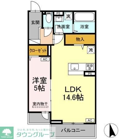 セレスティア竹ノ塚IIの物件間取画像