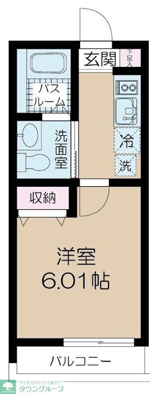 NSGATE五反野twoの物件間取画像