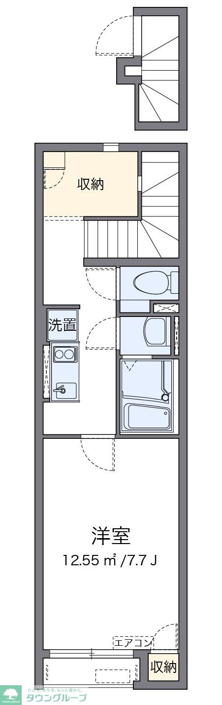 クレイノソレイユVの物件間取画像
