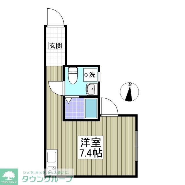 陽だまりのルーチェの物件間取画像