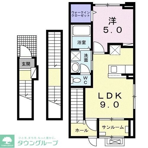 ISOLA(イゾラ)の物件間取画像