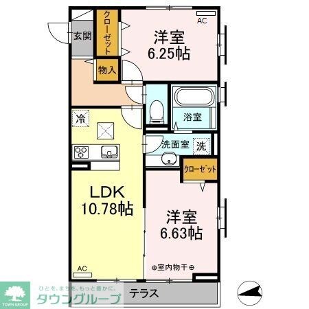 エルサンテの物件間取画像