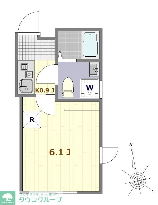 リュクスカーサ梅島の物件間取画像