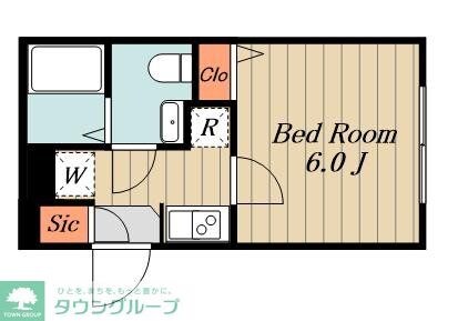 ルッソ西尾久の物件間取画像