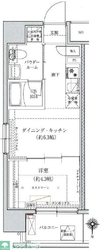 VERXEED綾瀬due#Rの物件間取画像