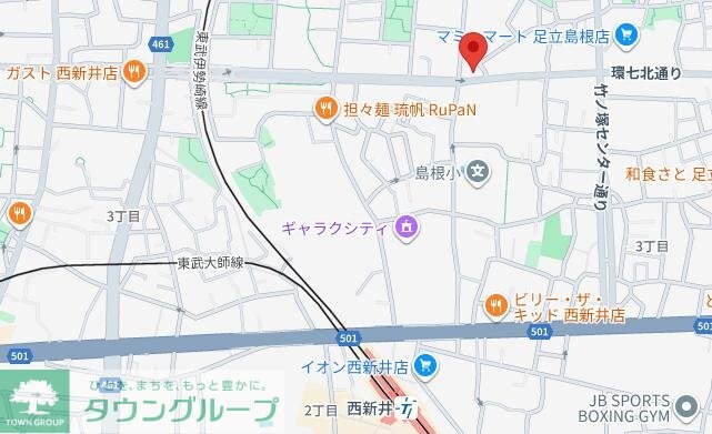 ティーグル足立島根の物件内観写真