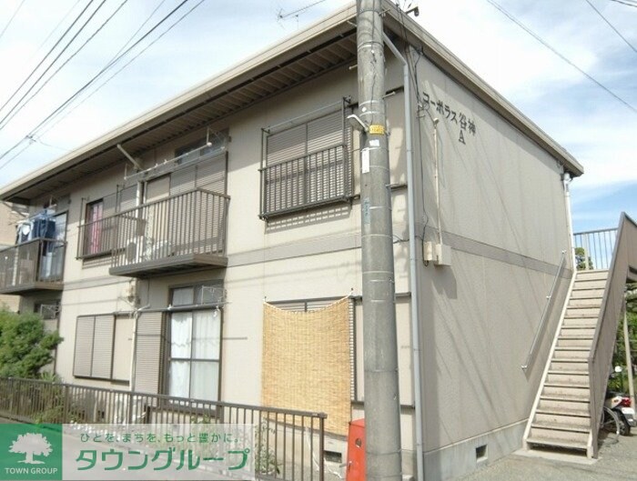 コーポラス谷神Aの物件外観写真