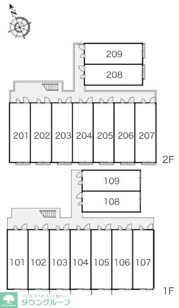 レオパレスラッキーハイムFの物件内観写真