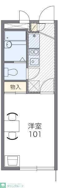 レオパレスドルチェの物件間取画像