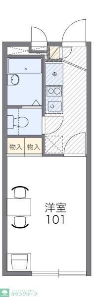 レオパレスグランドゥールの物件間取画像
