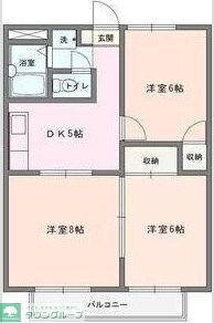 アルカディア湘南の物件間取画像