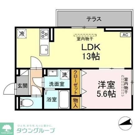 アンソレイユ宮ノ上の物件間取画像