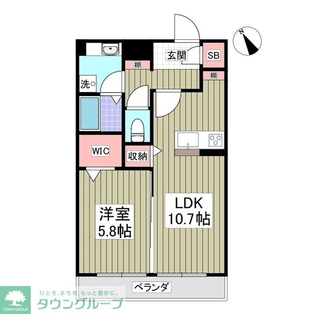 RiverSide西湘の物件間取画像