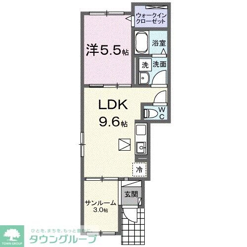 ジョワエムケイの物件間取画像