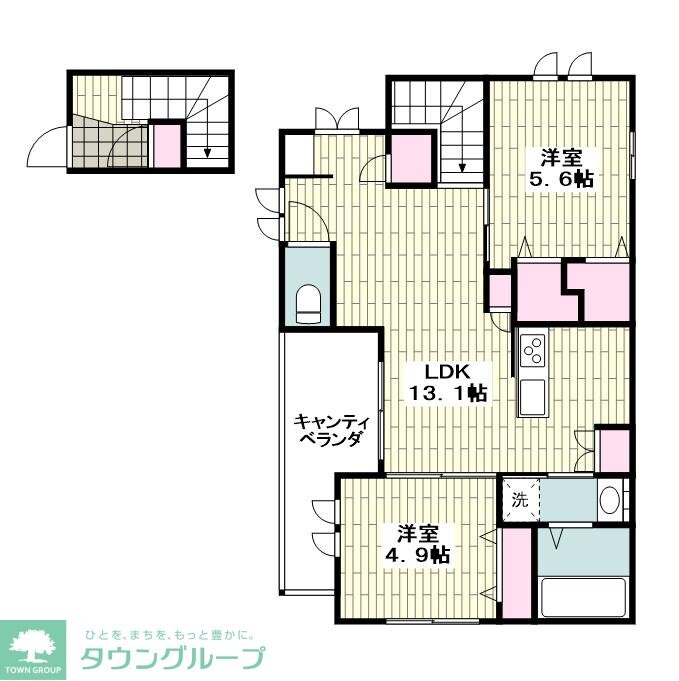 (仮称)国府津メゾンの物件間取画像