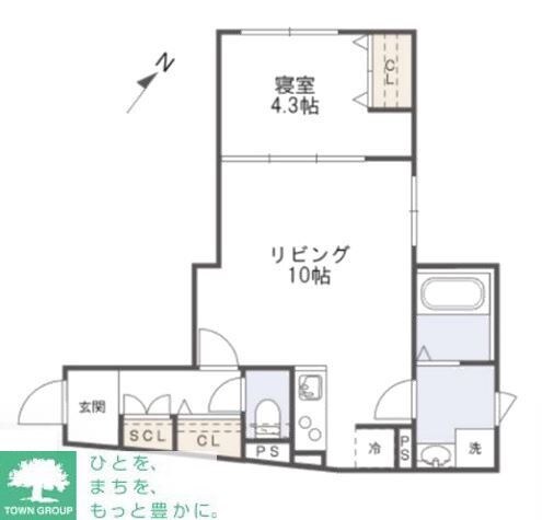 GRANPASEO三軒茶屋の物件間取画像